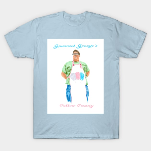 GOURMET GEORGE T-Shirt by Creative Anarchy 